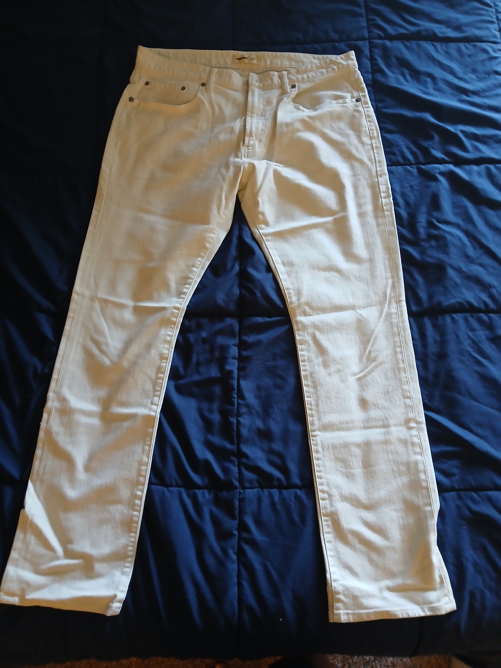 GAP Slim Straight White Men's Jeans
